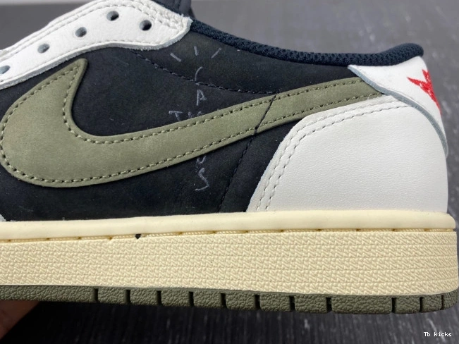 Rep TBK Olive Air Scott WMNS Jordan Travis x 1 Low OG DZ4137-106 0811